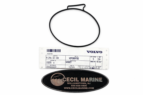 $15.99 GENUINE VOLVO GASKET FOR COVER 3889782 (Volvo's previous part # was 3841964)  *In Stock & Ready To Ship!