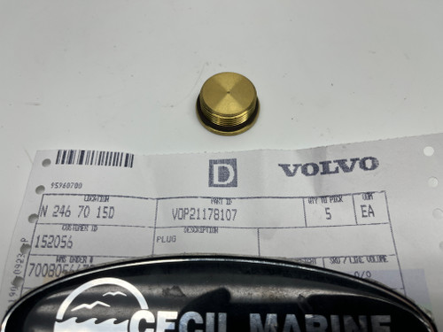 $19.99* GENUINE VOLVO no tax* PLUG 21178107  *In Stock & Ready To Ship!