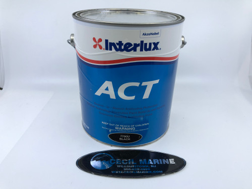 INTERLUX  ACT BLACK - GALLON - In Store Pick Up Only
