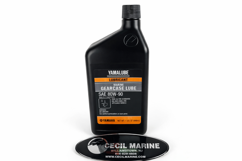 $12.99* GENUINE YAMAHA no tax* 32 OZ. LOWER UNIT OIL ACC-GEARL-UB-QT *In Stock & Ready To Ship!