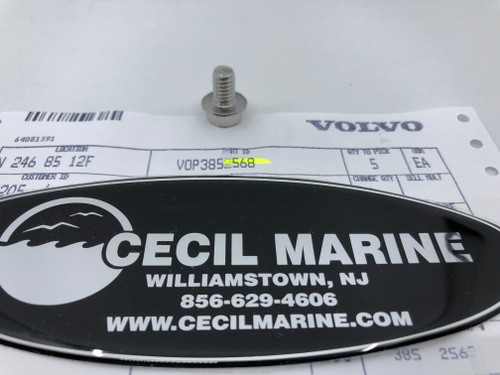 $7.99* GENUINE VOLVO  FLANGE SCREW 3852568 *In stock & ready to ship!