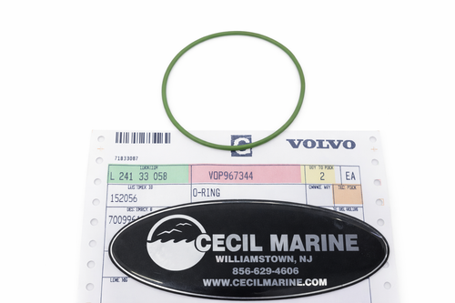 18.99* GENUINE VOLVO no tax* O-RING  967344 (Volvo's previous part number was 925095) *In Stock & Ready To Ship!