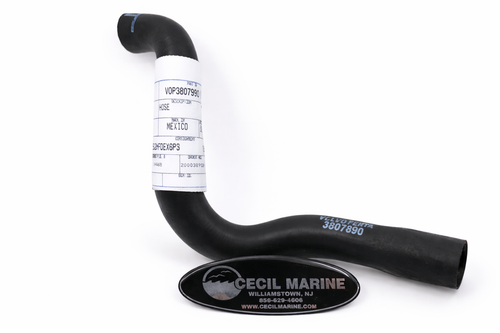 $35.99* GENUINE VOLVO no tax* 1.25" TRANSOM SHIELD WATER INLET HOSE 3807890 *In Stock & Ready To Ship!