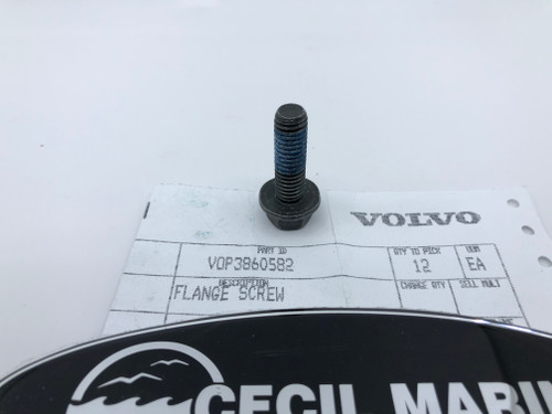 $4.99* GENUINE VOLVO FLANGE SCREW 3860582 *In Stock & Ready To