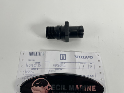 $19.99* GENUINE VOLVO no tax* 1" NIPPLE 3852533 *In Stock & Ready To Ship!