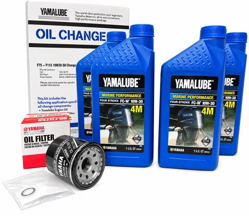 $55.99* GENUINE YAMAHA ENGINE OIL CHANGE KIT FOR F75 - F115 LUB-MRNMD-KT-11 *In Stock & Ready To Ship!