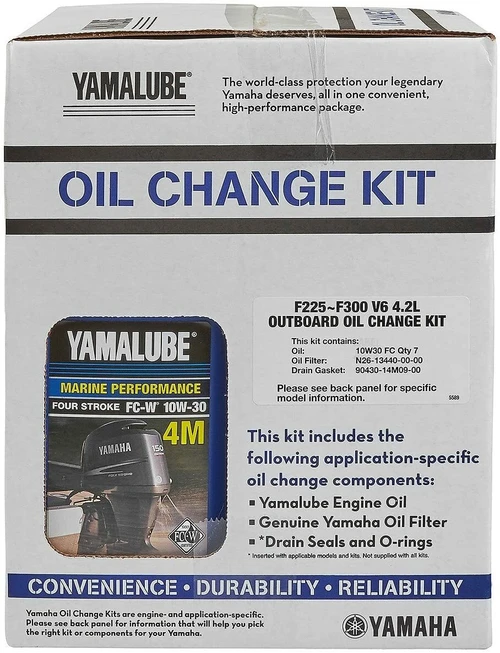 $99.99* GENUINE YAMAHA  F225, F250 & F300 (4.2L) LUB-MRNXL-KT-10 *In Stock & Ready To Ship!