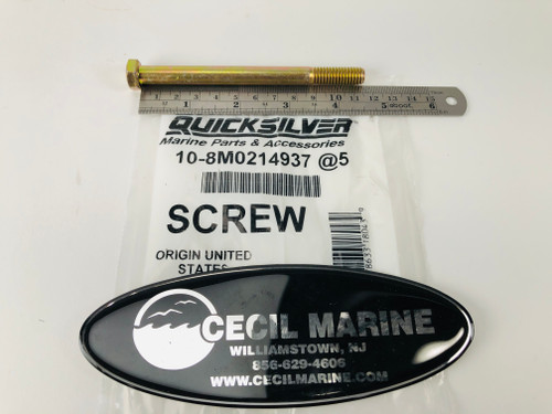 $4.99* GENUINE MERCRUISER no tax* SCREW  10-8M0214937 *In Stock & Ready To Ship!