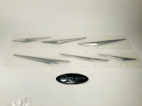 CHAPARRAL SUNESTA SPEAR GRAPHIC LOGO 14.00934 SET PORT & STB. *In