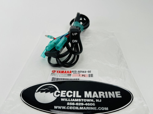 $106.99* GENUINE YAMAHA TRIM & TILT SWITCH 6X3-82563-02-00  *In Stock And Ready To Ship!