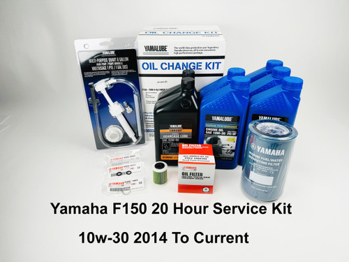 $162.99* GENUINE YAMAHA no tax* YAMAHA F150 20 HOUR SERVICE