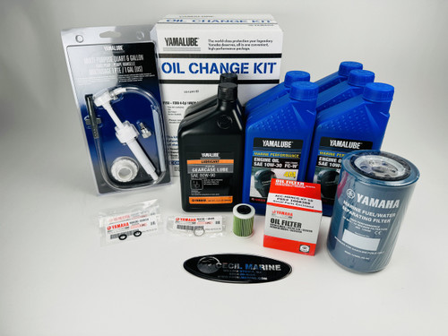 $162.99* GENUINE YAMAHA no tax* YAMAHA F175 & F200 20 HOUR SERVICE MAINTENANCE KIT - YAMALUBE 10W-30 - 2014-CURRENT *In Stock & Ready To Ship!