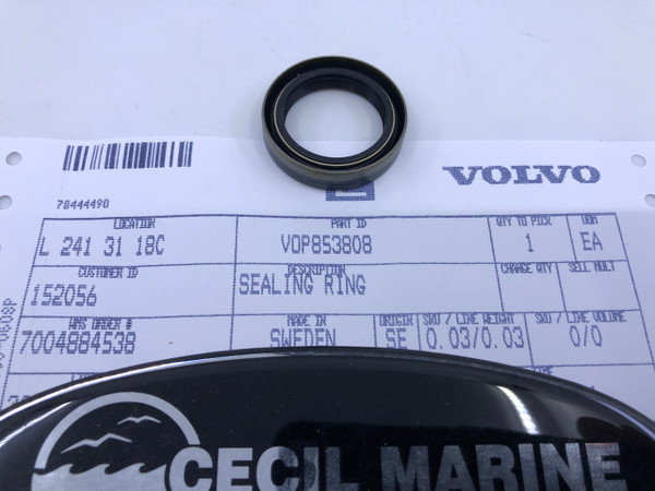 テノール $22.99* GENUINE VOLVO no tax* SEALING RING 853808 *In Stock