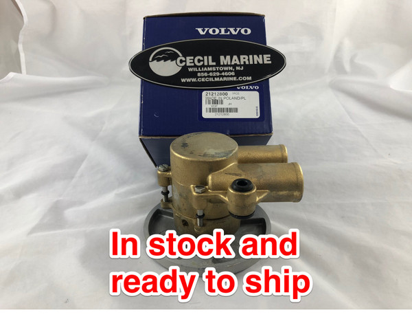 $499.99* GENUINE VOLVO no tax* SEA WATER PUMP 21212800 (This