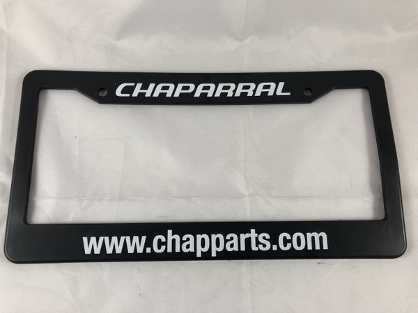 $3.99* CHAPARRAL LICENSE PLATE FRAME - Cecil Marine