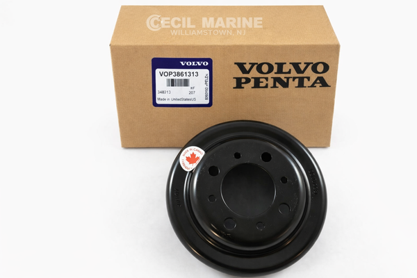 $49.99* GENUINE VOLVO no tax* CIRCULATION PUMP PULLEY 3861313 *In Stock ...