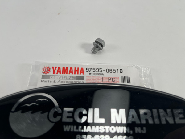 $3.40 GENUINE YAMAHA SCREW WITH WASHER no tax* 97595-06510 In