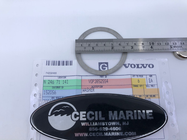 ウンコ $8.99* GENUINE VOLVO WASHER 3852554 *In Stock & Ready To