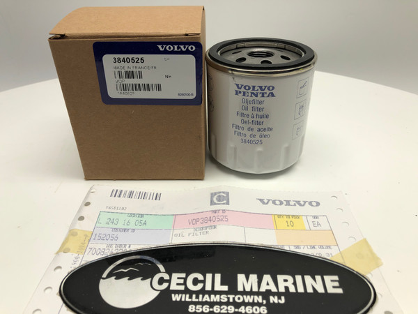 $27.99* GENUINE VOLVO no tax* OIL FILTER 3840525 *In Stock & Ready