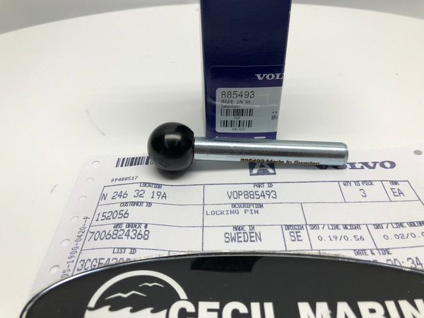 $79.99* GENUINE VOLVO no tax* LOCKING PIN 885493 *In Stock & Ready