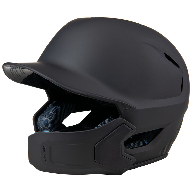 HXE Matte Batting Helmet w/Jaw Guard