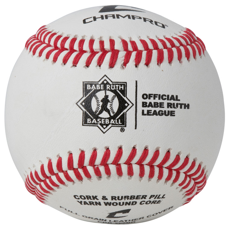 Babe Ruth Baseball - Full Grain Leather Cover