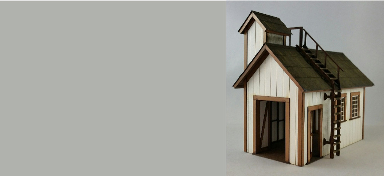 HO Scale Kit Laser-Cut Fishing Shack