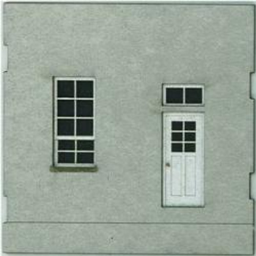 HO-SCALE: FACE (WINDOW-DOOR) CONCRETE 4-PACK