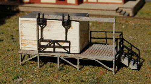 1258 - HO-SCALE WATER TANK (ROOFTOP) 20,000 GALLON - GCLaser