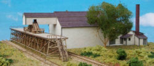 N-SCALE ICEHOUSE W/PLATFORM