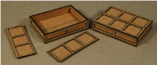 A-SCALE PLYWOOD CRATE-12 2-PACK