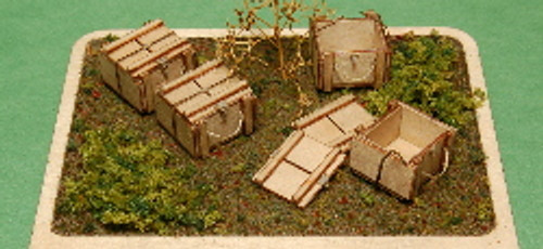 1:35-SCALE 37MM TANK, 20-RND (COMPLETE) BOX, 4-PACK