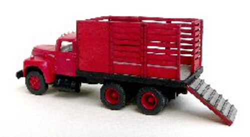 HO-SCALE TRUCK BED (CATTLE)