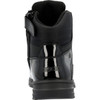 Rocky Men's RKD0105 Cadet 6" Black Side Zip High Gloss Public Service Boot