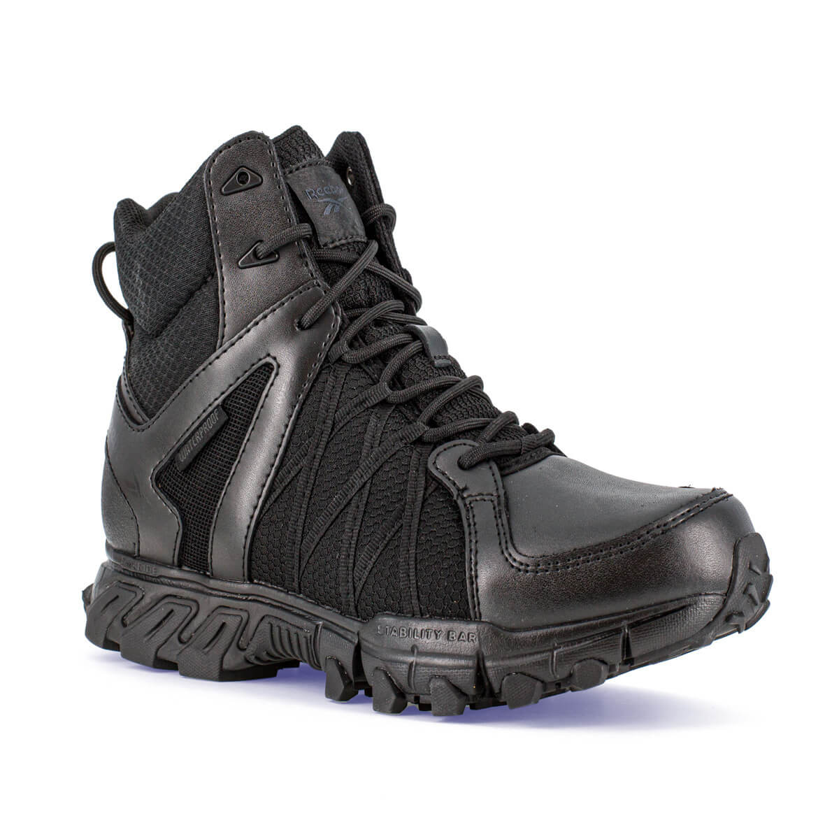 Reebok Men's RB3450 TrailGrip Waterproof Side Zip Boots