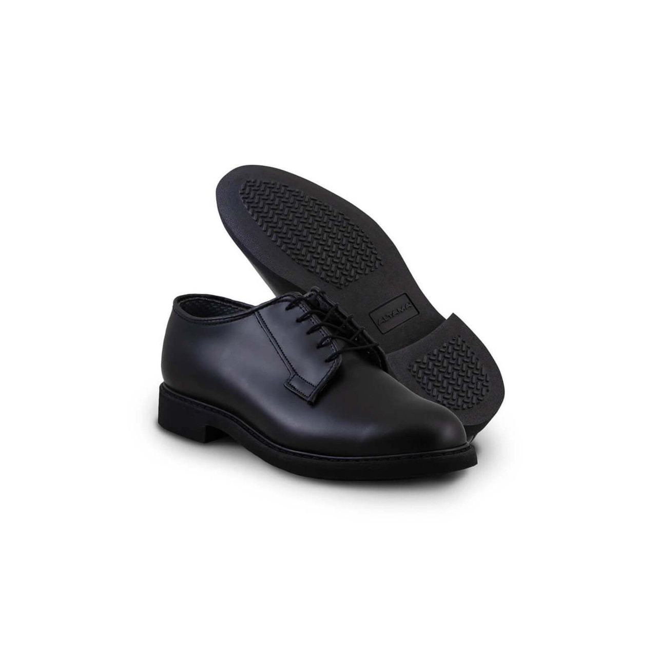 chinese dress ladies Men's Full Gloss Dress Uniform Shoes – The Original Footwear Co main image 1