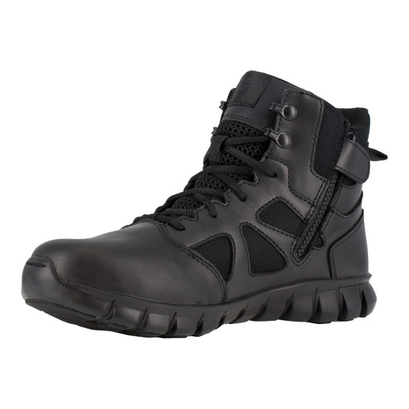 Reebok Men's RB8605 Sublite Cushion 6" Tactical Side Zip Boot.