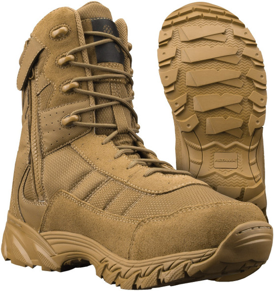 Altama 305303 Vengeance SR Coyote 8" Side-Zip Boot