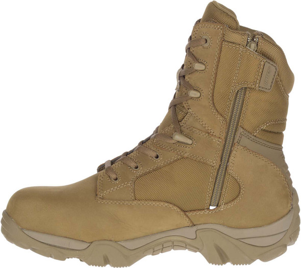 Bates Men's GX-8 Coyote Composite Toe Side Zip Waterproof Boots E04272