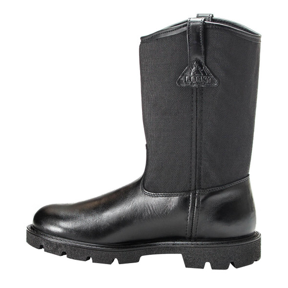 Rocky Men's FQ0006300 Warden Pull-On Wellington Public Service Boot