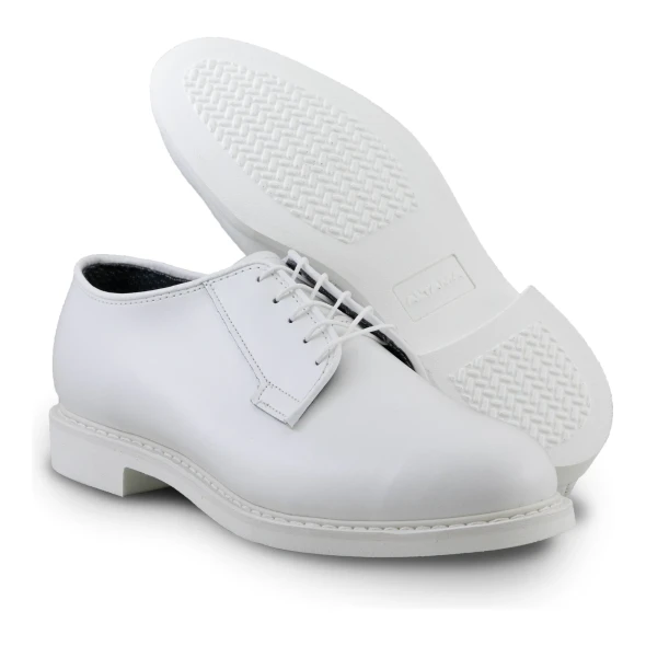 Altama 629308 Mil-Spec Oxford White Leather Dress Shoe