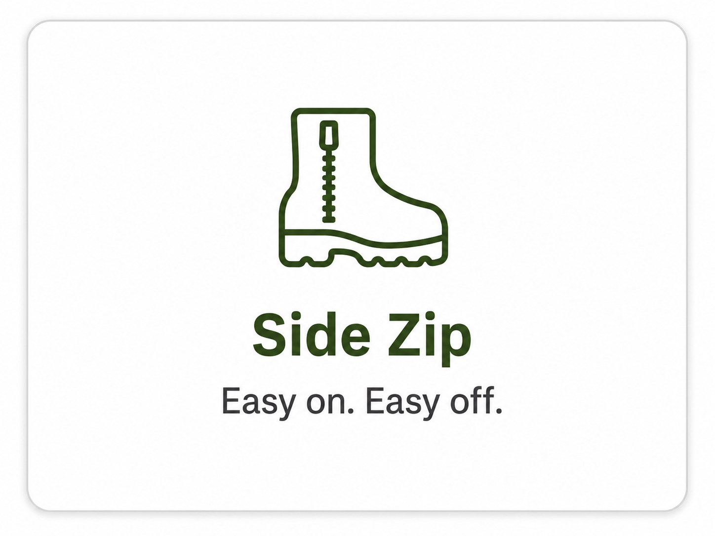 Side Zip Boots category icon