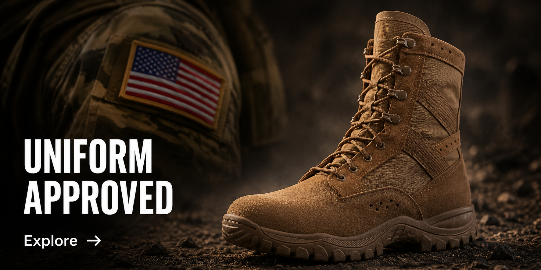 Uniform Approved Boots category