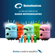 Distribuidores de Gases Refrigerantes Genetron, Quimobásicos y Aquion