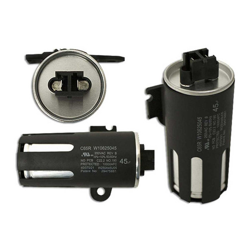 CAPACITOR 45 MF INDUCTOR W10804665-WHI W11158830 WPW10625045, W10390451 usar W10804665 CAPACITOR 45 MF INDUCTOR W10804665-WHI W11158830 WPW10625045, W10390451 usar W10804665