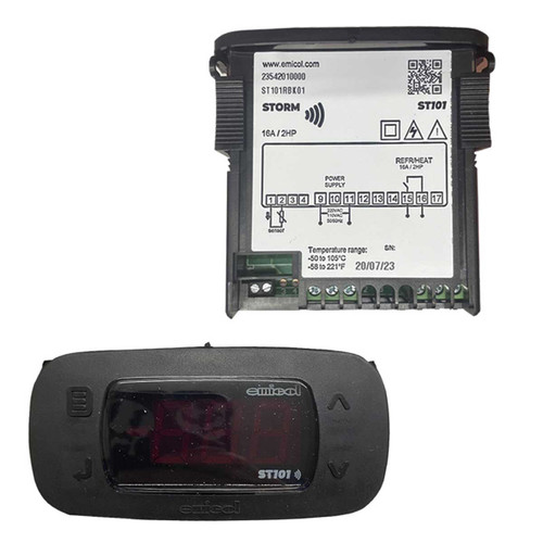 CONTROLADOR ELECTRONICO TEMPERATURA CONSERVACION 1 SENSOR 1 SALIDA 115/230V STORM