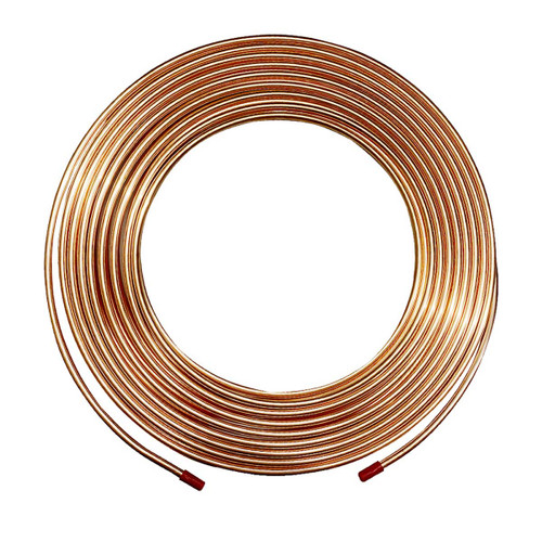 TUBO FLEXIBLE DE COBRE 1/4 IUSA (15.24 MTS X ROLLO) TUBO FLEXIBLE DE COBRE 1/4 IUSA (15.24 MTS X ROLLO)