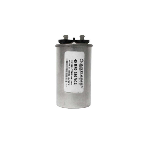 CAPACITOR TRABAJO 45 MF REDONDO ALUMINIO 250VCA