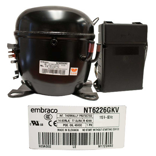 COMPRESOR 1  R404a 115-127V 60HZ MEDIA PRESION DE OPERACION DE RETORNO EMBRACO