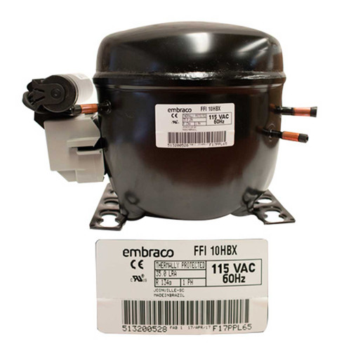 COMPRESOR 1/4+ R134a 115-127 V-60 HZ ALTA/MEDIA/BAJA PRESION DE OPERACION DE RETORNO EMBRACO